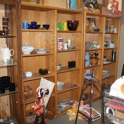 Divided Bookshelves (NOT A DUPLICATE)