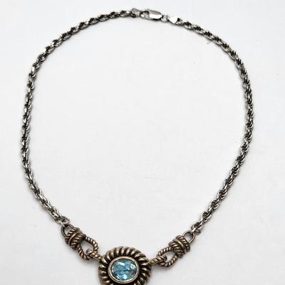Sterling Silver Necklace Duo 56.1gr