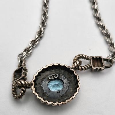 Sterling Silver Necklace Duo 56.1gr