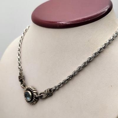 Sterling Silver Necklace Duo 56.1gr