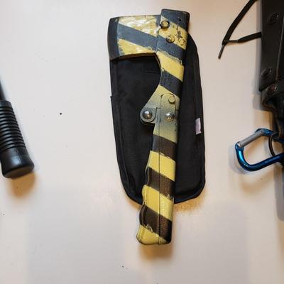 Ontario Spec Plus Survival Machete, Pac-Ax and More Survival Tools (L-KD)