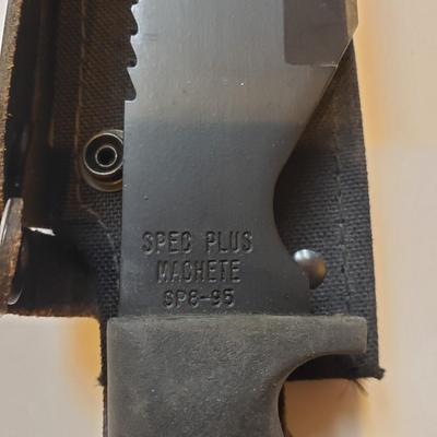 Ontario Spec Plus Survival Machete, Pac-Ax and More Survival Tools (L-KD)