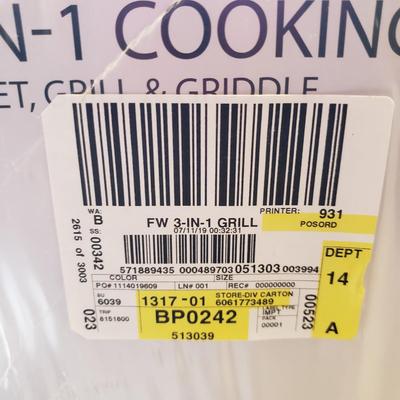 Faberware 3in1 Cooking System and DeLonghi Indoor Grill (L-KD)