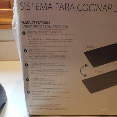 Faberware 3in1 Cooking System and DeLonghi Indoor Grill (L-KD)