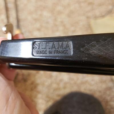 Two Snow Peak Collapsible Fireplaces, Fire Poker and More (C-KD)