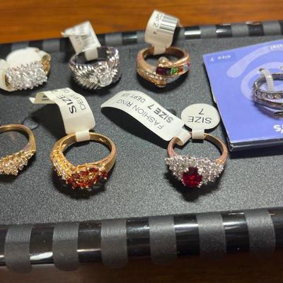 Rings, all size 7