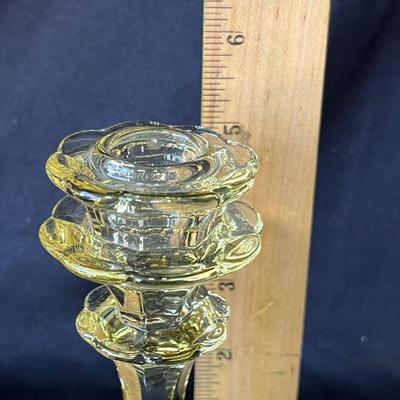 Lot 12 Fostoria Candle Sticks