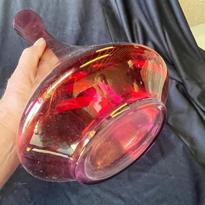 Lot 14 Cranberry Flash Wine set