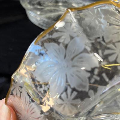 Lot 16 Fostoria Trays