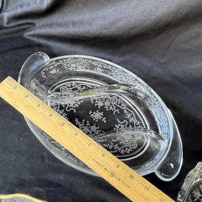Lot 16 Fostoria Trays