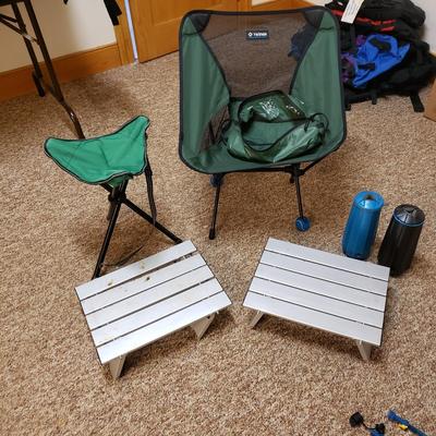 TreO, Helinox, Variety Chairs and Micro-Tables (C-KD)