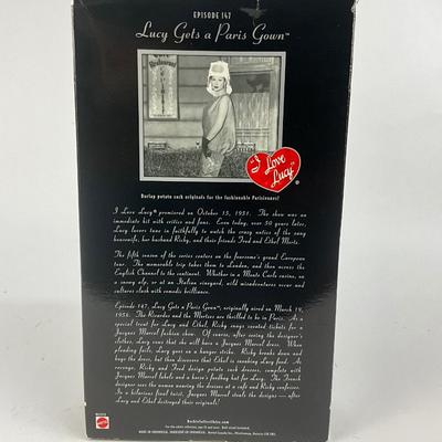 572 NEW Lucille Ball Barbie "Lucy Gets a Paris Gown"