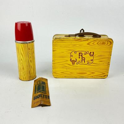 574 Roy Rodgers Lunch Box with Thermos