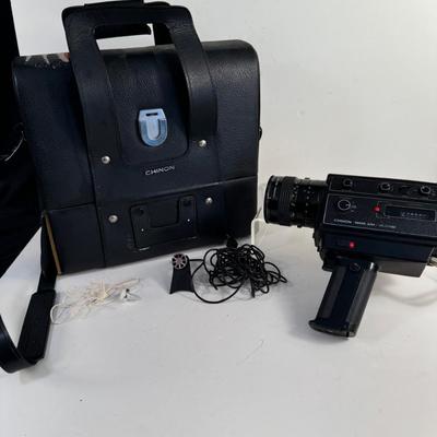 Lot 4. Vintage Chinon 1206 SM/DirectSound Video Camera