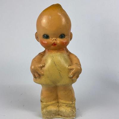580 Antique Kewpie Chalkware Doll