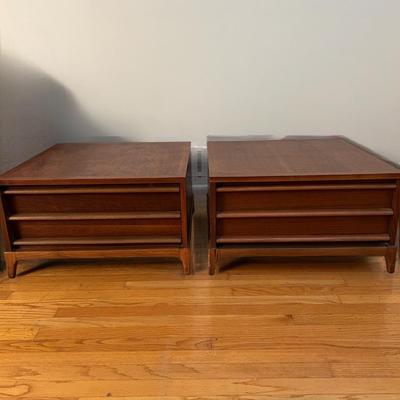 Pair of Vintage LANE Side End Tables
