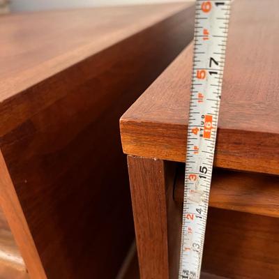 Pair of Vintage LANE Side End Tables