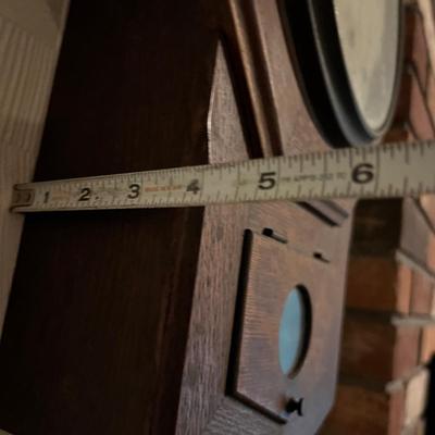 Antique Seth Thomas Pendulum Wall Clock w Key