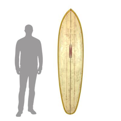 589 Gordon and Smith 6'10" Custom Surfboard
