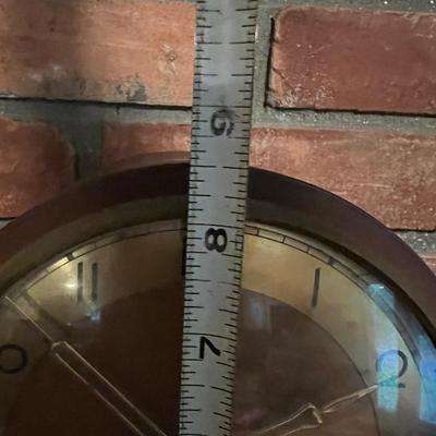 German Made Linden "Westminster" Chime Mantel Clock w Key