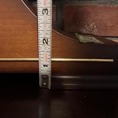 German Made Linden "Westminster" Chime Mantel Clock w Key