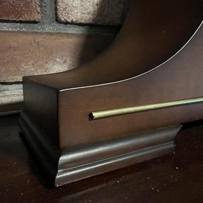 German Made Linden "Westminster" Chime Mantel Clock w Key