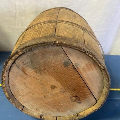 Vintage Wooden Barrel