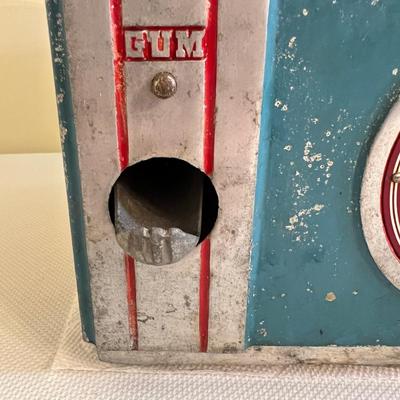 Antique Vintage Daval Trade Stimulator Reel Spot Vendor Game Slot Machine