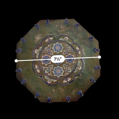 Russian Enameled .99 Silver Sweet Bread Box