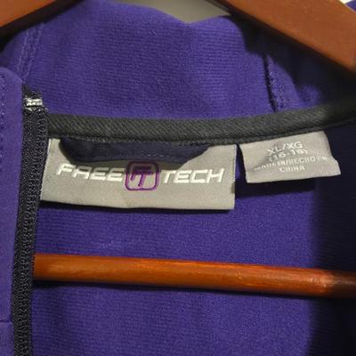 Free Tech Purple and Black Jacket