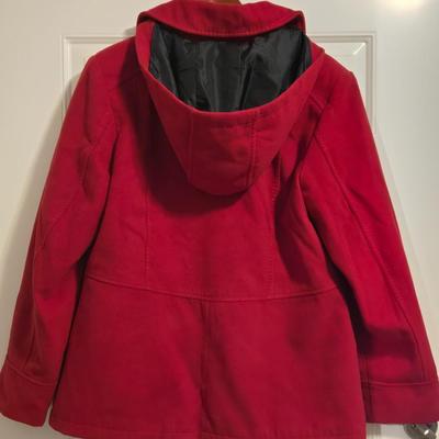 Red Hooded Coat