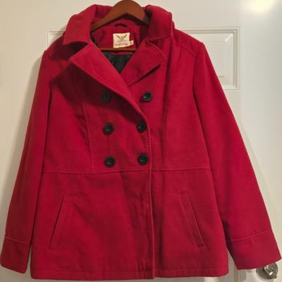 Red Hooded Coat