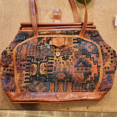 Vintage Handbag Purse Yun Art Made in Turkey