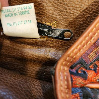 Vintage Handbag Purse Yun Art Made in Turkey
