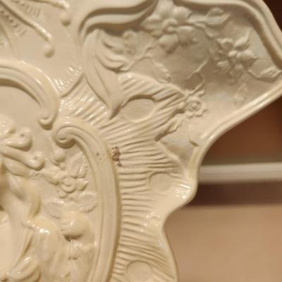 Pair Williamsburg Cornucopia Wedgewood