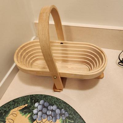 Lazy Susan, Basket tray , Cheese Cutter Tray