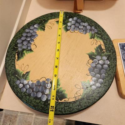 Lazy Susan, Basket tray , Cheese Cutter Tray