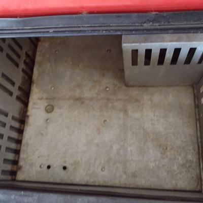 Vintage MCM Two Door Floor Model Coca-Cola Cooler (Cavalier Corporation)