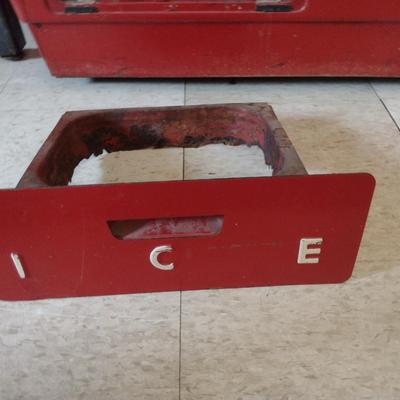 Vintage MCM Two Door Floor Model Coca-Cola Cooler (Cavalier Corporation)