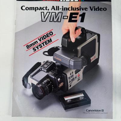 Lot 8. Vintage Canon Video Camera