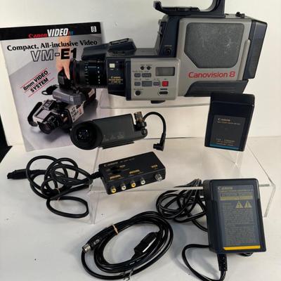 Lot 8. Vintage Canon Video Camera
