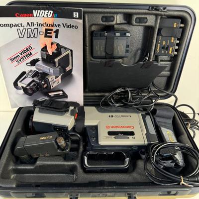 Lot 8. Vintage Canon Video Camera