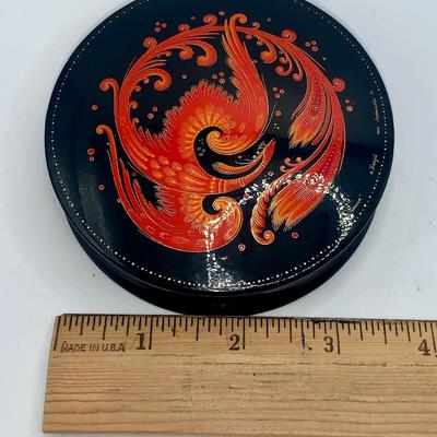 Vintage Russian Lacquered Box