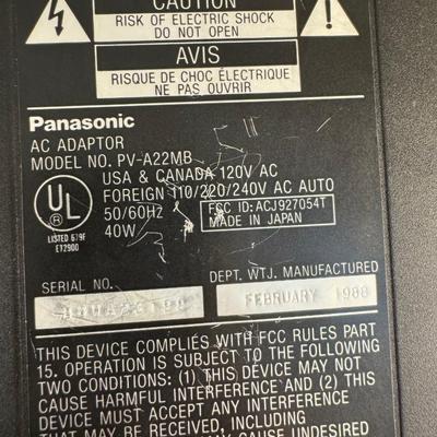 Lot. 9. Vintage Panasonic Video Camera