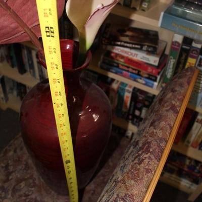 Lg. Cranberry Vase