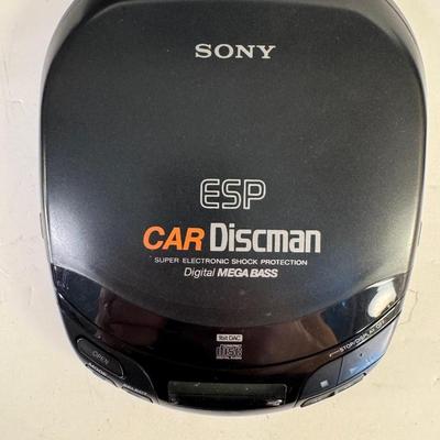 Lot 19. Vintage Sony CarDiscman Set
