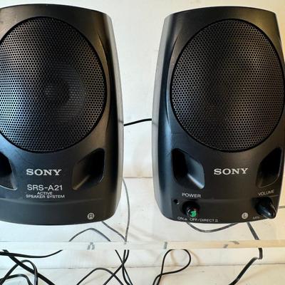 Lot 34. Sony Computer Speakers