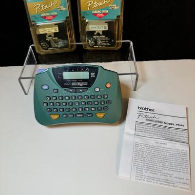 Lot 38. P-touch Label Maker Lot