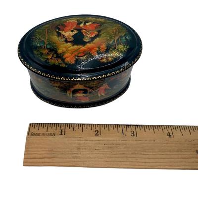 Vintage Russian Lacquered Box