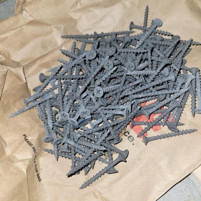 2 boxes of 1 3/8" drywall nails and screws.and a few 1 5/8" screws